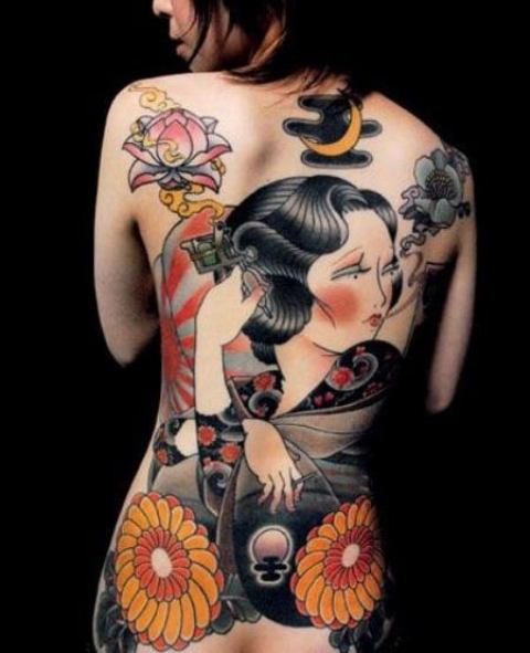 Lovely-Japanese-Women-Tattoo
