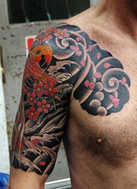 Remarkable-Chinese-Koi-Tattoo
