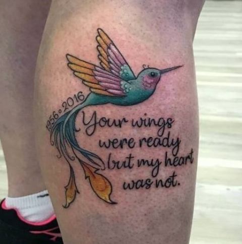 Stunning-Memorial-Hummingbird-Tattoo
